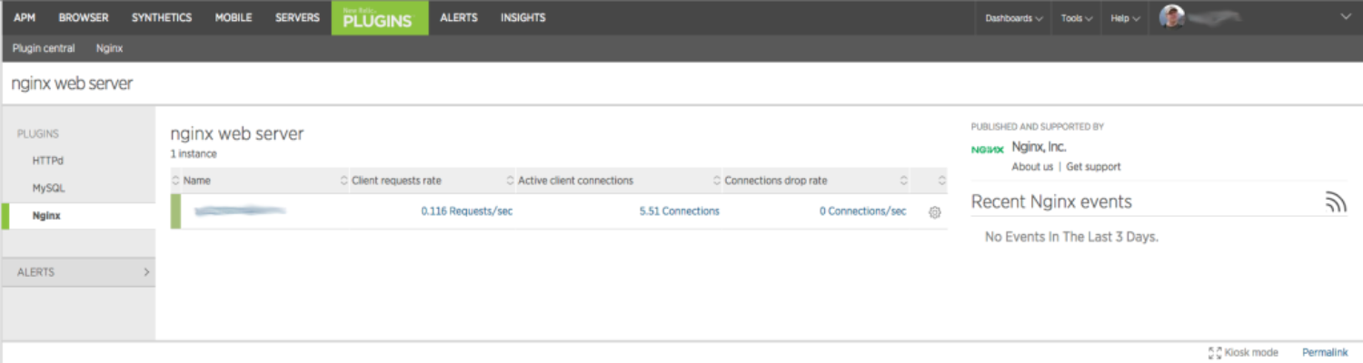 Monitoring Nginx with New Relic